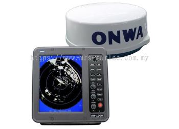 KR-1008 (NEW) 9.7 INCH 36NM MARINE RADAR