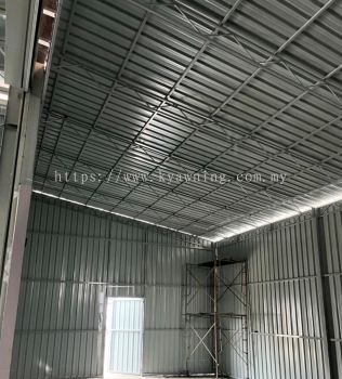 Mild Steel G28(0.35mm) Metal Deck Factory Awning 