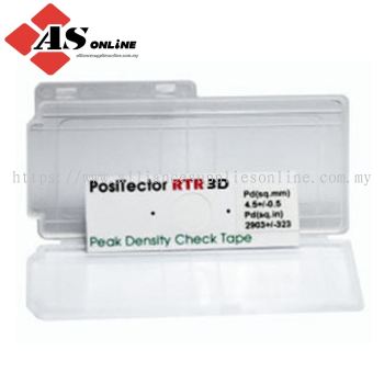 DEFELSKO PosiTector RTR Check Tape / Model: RTRCHKTAPE04