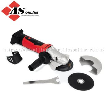 SNAP-ON 18 V MonsterLithium Cordless Angle Grinder/ Cut-Off Tool with Safety Switch (Tool Only) (Red) / Model: CTGR8855DB