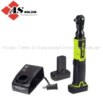 SNAP-ON 14.4 V 3/8" Drive MicroLithium Cordless Ratchet Kit (Hi-Viz) / Model: CTR762HVK2