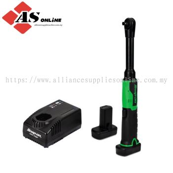 SNAP-ON 14.4 V 3/8" Drive MicroLithium Cordless Long Neck Ratchet Kit (Green) / Model: CTR768GK2