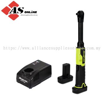 SNAP-ON 14.4 V 3/8" Drive MicroLithium Cordless Long Neck Ratchet Kit (Hi-Viz) / Model: CTR768HVK2