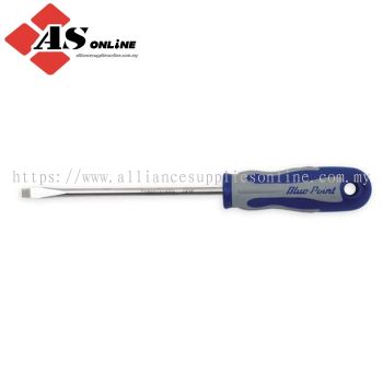 SNAP-ON Flat Tip 10-1/4" Soft Grip Screwdriver (Blue-Point) / Model: BSGD5