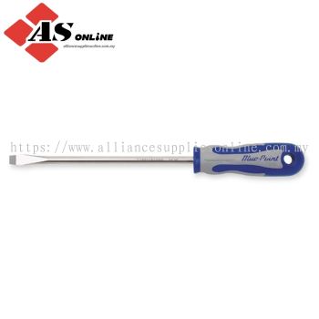 SNAP-ON Flat Tip 12-3/8" Soft Grip Screwdriver (Blue-Point) / Model: BSGD7