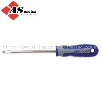 SNAP-ON Flat Tip 9" Soft Grip Screwdriver (Blue-Point) / Model: BSGD4