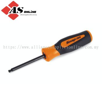 SNAP-ON Ball Hex 1/8" Instinct Soft Grip Screwdriver (Orange) / Model: SGAB8BO