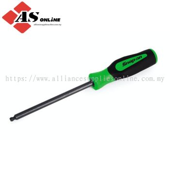 SNAP-ON Ball Hex 1/4" Instinct Soft Grip Screwdriver (Green) / Model: SGAB16BG