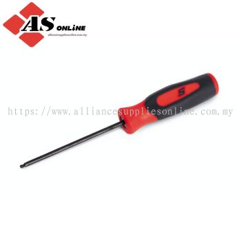 SNAP-ON Ball Hex 2 mm Instinct Soft Grip Screwdriver (Red) / Model: SGABM20BR 