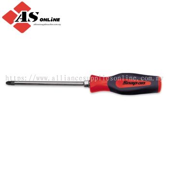 SNAP-ON Pozidriv #3 Hard Grip Screwdriver (Red) / Model: SHDZ63R