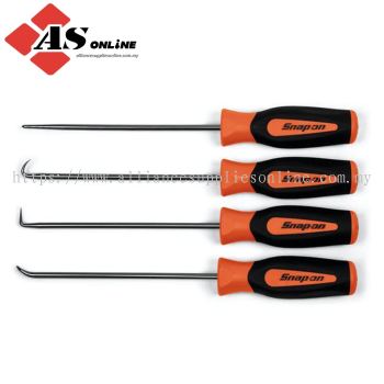 SNAP-ON 4 pc Instinct Heavy-Duty Pick Set (Orange) / Model: SGLASA604BO