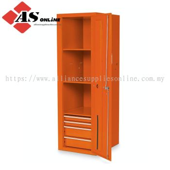 SNAP-ON 16" Four-Drawer Heritage Series Locker (Electric Orange) / Model: KRA5012FPJK