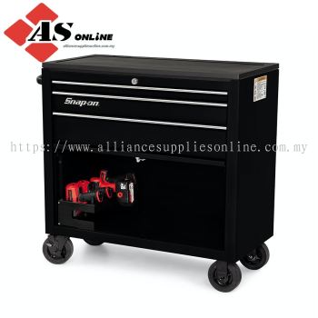 SNAP-ON 40" Three-Drawer Workstation Cart (Gloss Black) / Model: KRSC4130PC