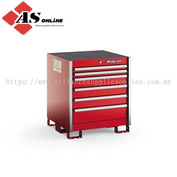 SNAP-ON Six-Drawer Standard Bench (Red with Brushed Trim) / Model: KSSB061AAPBN