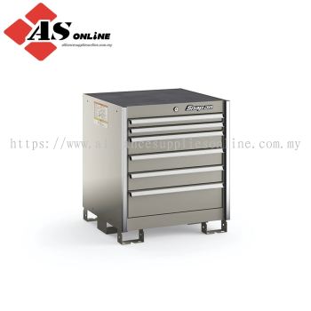SNAP-ON Six-Drawer Standard Bench (Arctic Silver with Brushed Trim) / Model: KSSB061AAZBB