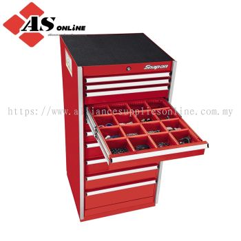 SNAP-ON 10-Drawer Standard Eye-Level (Red with Brushed Trim) / Model: KSSE101AAPBN