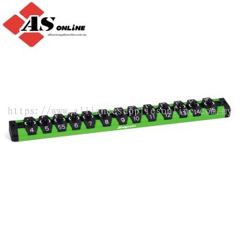 SNAP-ON 1/4" Drive Metric Lock-A-Socket (Green) / Model: LAS14MG