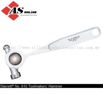 STARRETT Toolmakers Hammer with Built-in Magnifying Lens / Model: 815