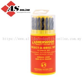 SHERWOOD 19-pce Select-a-drill Set1.0-10.0x0.5mm / Model: SHR0259000K