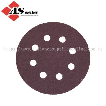 KENNEDY 115mm Hook-n-loop-backed Sanding Discs 8 Hole P120 / Model: KEN2032190K