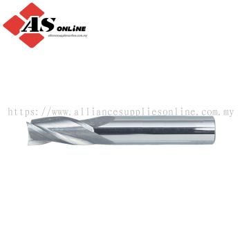 SHERWOOD Regular, Slot Drill, 2.5mm, 3fl, Plain Round Shank, Carbide, Bright / Model: SHR1613050K