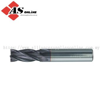 SWISSTECH 66, End Mill, Short, Plain Round Shank, 3mm, Carbide, AlTiN / Model: SWT1656603A