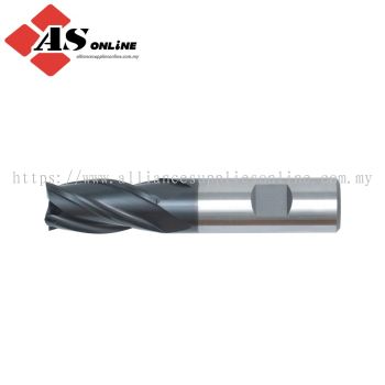 SWISSTECH 95, End Mill, Regular, Weldon Flat Shank, 3mm, Cobalt High Speed Steel / Model: SWT1659503A