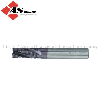 SWISSTECH 82, Roughing End Mill, 6mm, Plain Shank, Fine, 3fl, Carbide, Q-Coat, M42 / Model: SWT1658206A