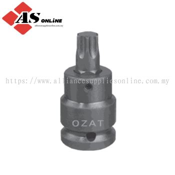 OZAT 1/2" SQ. DR. X T40 2 Pc Torx Bit Socket / Model: 08T40 