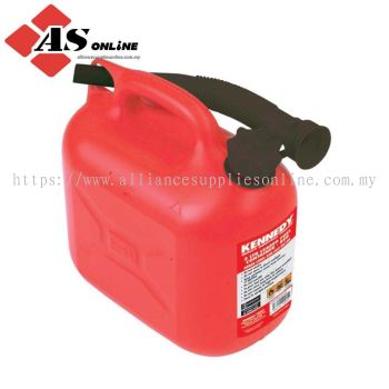 KENNEDY 5ltr Leaded Fuel Container - Red / Model: KEN5039010K