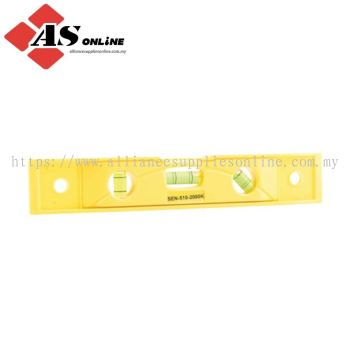 SENATOR 230mm, Torpedo Level, 3 Vials 45掳/Horizontal/Vertical, Magnetic / Model: SEN5102090K