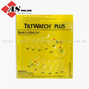 ShockWatch庐 Tilt Indicators / Model: TiltWatch Plus庐