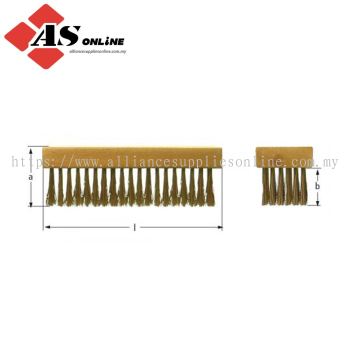 AMPCO Brush, Flat Back 7x16 / Model: KH0004