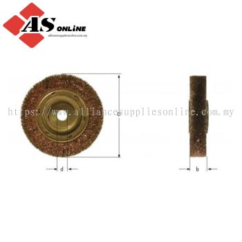 AMPCO Crimped Wire Wheel Brush 76mm / Model: KR0076