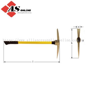 AMPCO Railroad Pick With Wooden Handle DIN 20123 60x680mm / Model: NK4500