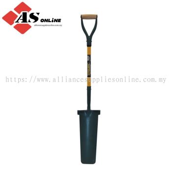 SITESAFE Carbon Manganese Steel, Spade, Fibreglass Handle D-Grip, 1100mm / Model: SSF5227824E