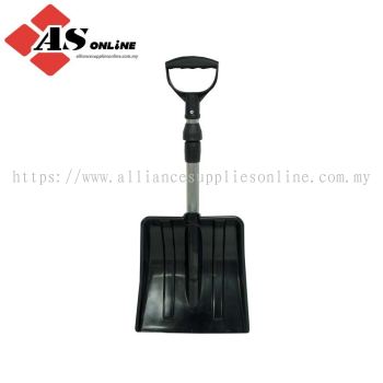 RUTLAND Telescopic Snow Shovel, Impact Resistant ABS Plastic, Aluminium D-Grip Handle, 840mm / Model: RTL5228270K