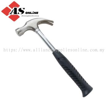 KENNEDY Claw Hammer, 16oz., Steel Shaft, Anti-vibration / Model: KEN5254360K