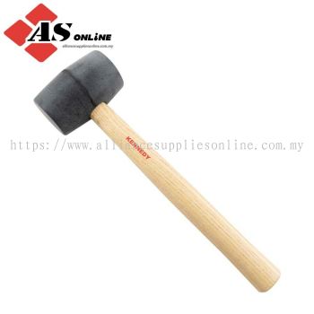 KENNEDY 16oz Rubber Mallet, Wood Shaft / Model: KEN5259160K 