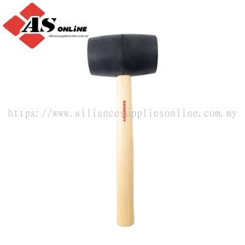 KENNEDY 24oz Rubber Mallet, Wood Shaft / Model: KEN5259180K