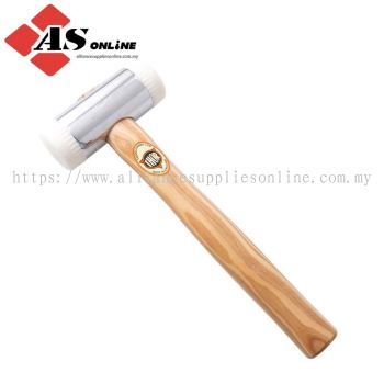 THOR Nylon Hammer, 760g, Wood Shaft, Replaceable Head / Model: THO5270323R