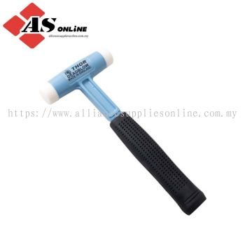 THOR Dead Blow Hammer, 550g, Die-Cast Aluminium Shaft with Rubber Grip, Replaceable Head / Model: THO5270455M