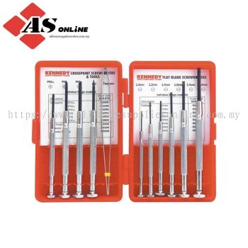 KENNEDY Awl, Screwdriver Set, Set of 11 / Model: KEN5729040K