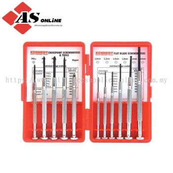 KENNEDY Awl/Magnet, Screwdriver Set, Set of 11 / Model: KEN5729060K