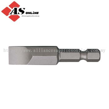 KENNEDY Screwdriver Bit, 6mm, Slotted, 1/4" Hex / Model: KEN5731550K