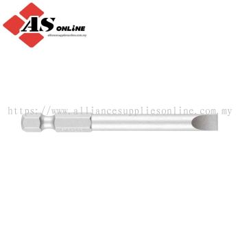 KENNEDY Screwdriver Bit, 6mm, Slotted, 1/4" Hex / Model: KEN5732324K