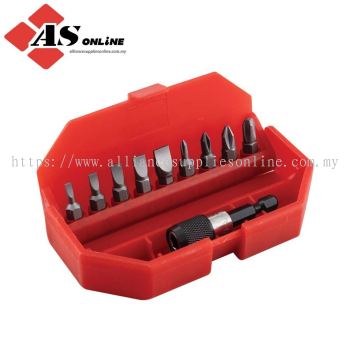 KENNEDY 10 Piece Crosspoint/Slotted Screwdriver Bit Set / Model: KEN5736410K