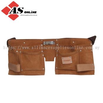 KENNEDY Tool Belt, Leather, Brown, 10 Pockets, 550 x 220mm / Model: KEN5933500K