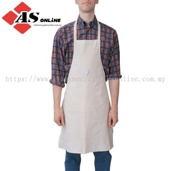 KENNEDY Carpenters Apron, Reusable, White, Cotton, One Size / Model: KEN5934010K