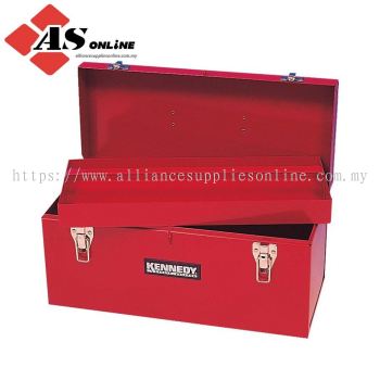 KENNEDY Tool Box, Heavy Gauge Steel, (L) 483mm x (W) 180mm x (H) 180mm / Model: KEN5940040K